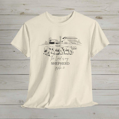 The Lord is My Shepherd Heavy Cotton Tee