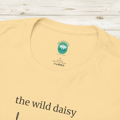 Keep Calm and Daisy On Heavy Cotton Tee