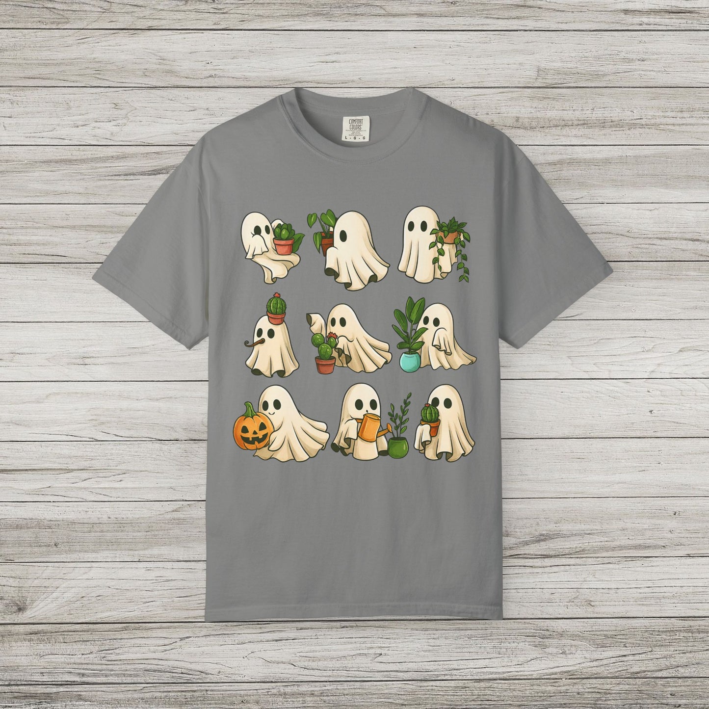 Ghostly Garden Comfort Colors Tee