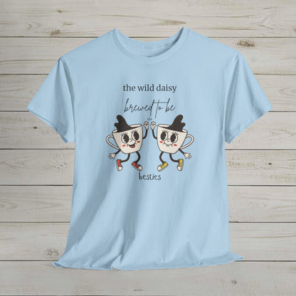 Brewed to be Besties Heavy Cotton Tee