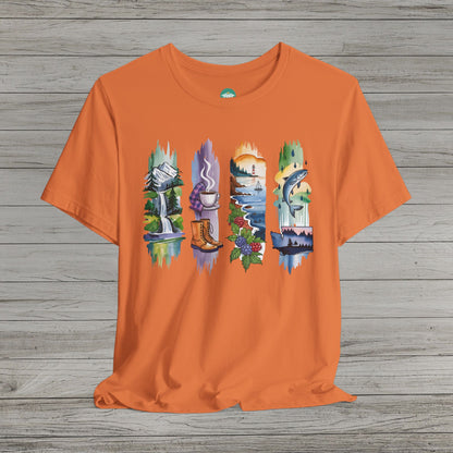 Explore Washington Bella Canvas Short Sleeve Tee