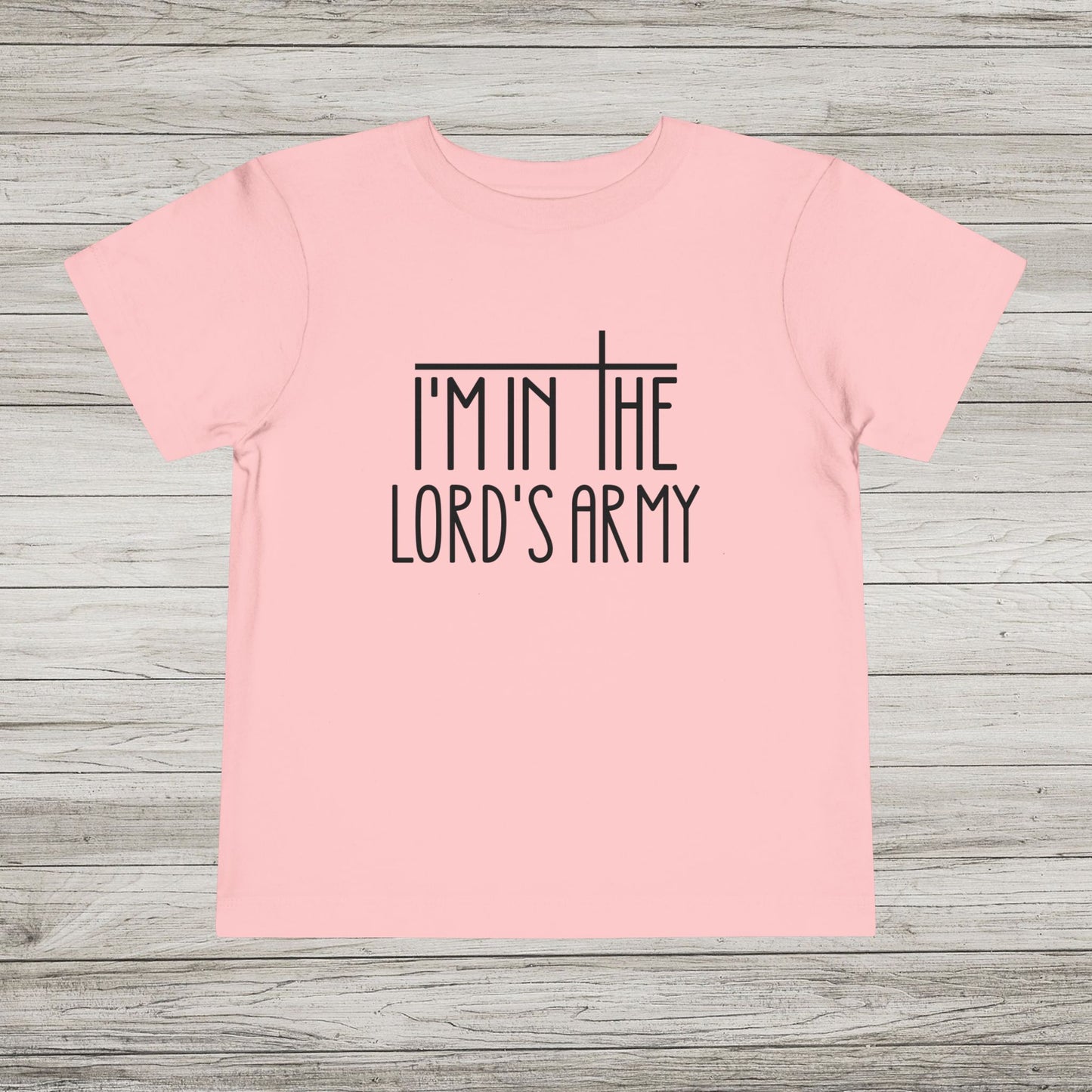 I'm in the Lord's Army Bella Canvas Toddler Tee