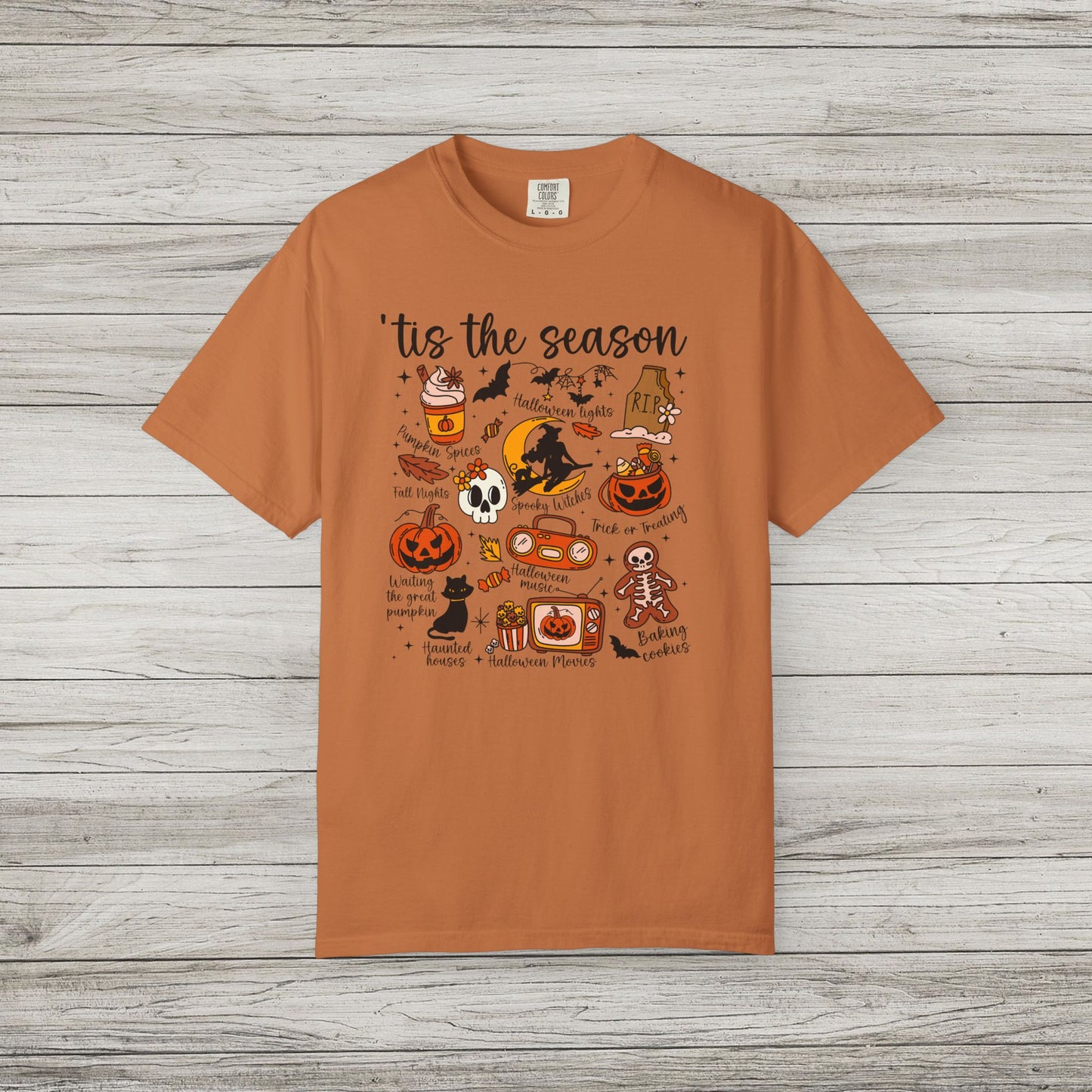 Tis' The Season Comfort Colors Tee