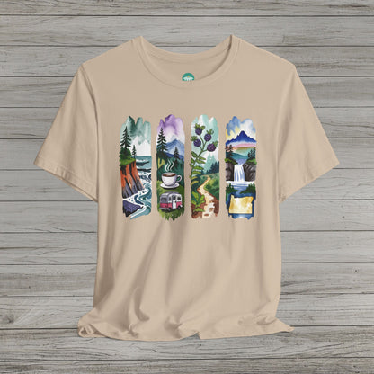 Explore Oregon Bella Canvas Short Sleeve Tee