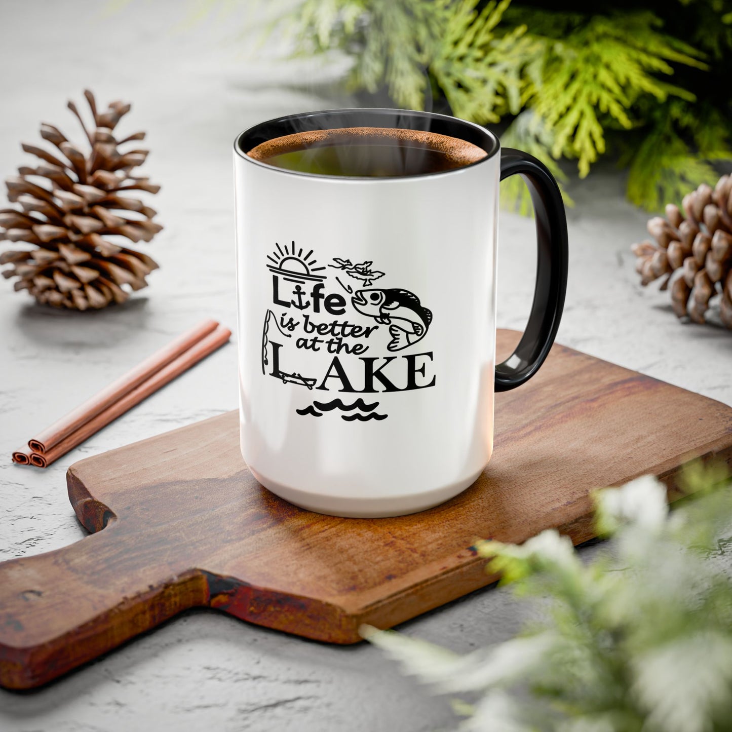 Life Is Better at the Lake Coffee Mug