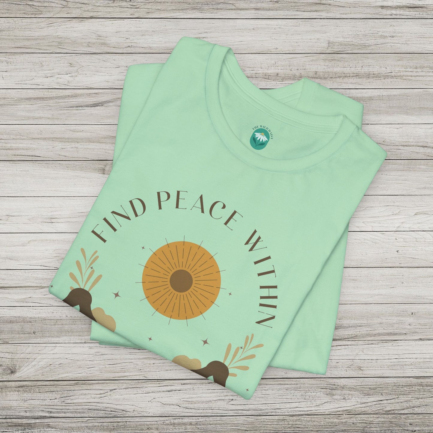 Find Peace Within Jersey Short Sleeve Tee