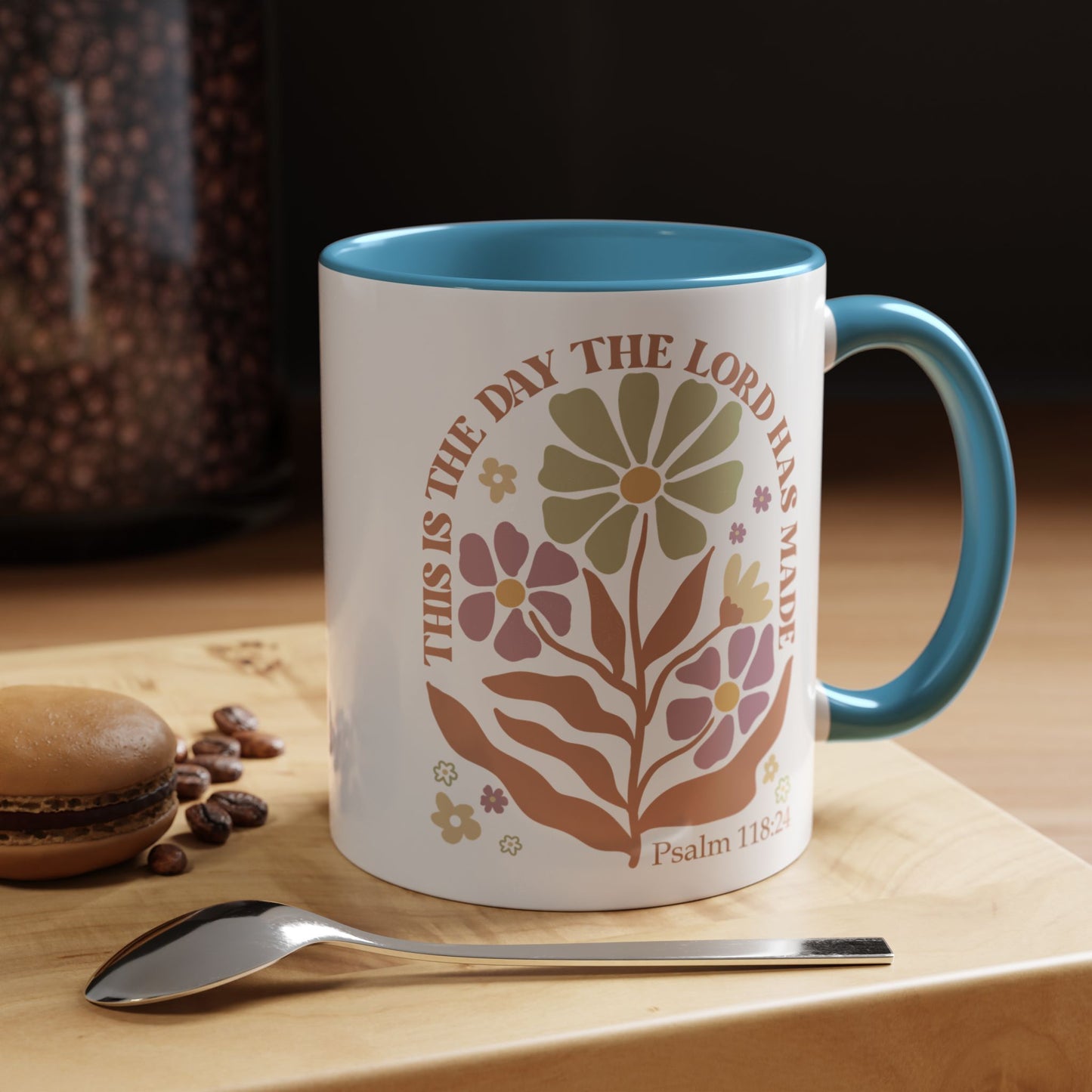 This is the Day the Lord Has Made Accent Coffee Mug (11, 15oz)
