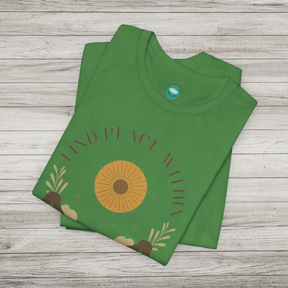 Find Peace Within Jersey Short Sleeve Tee