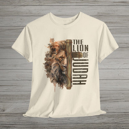 The Lion of Judah Heavy Cotton Tee