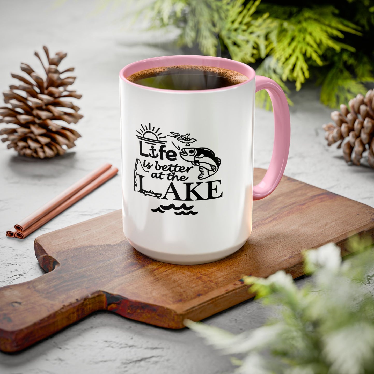 Life Is Better at the Lake Coffee Mug