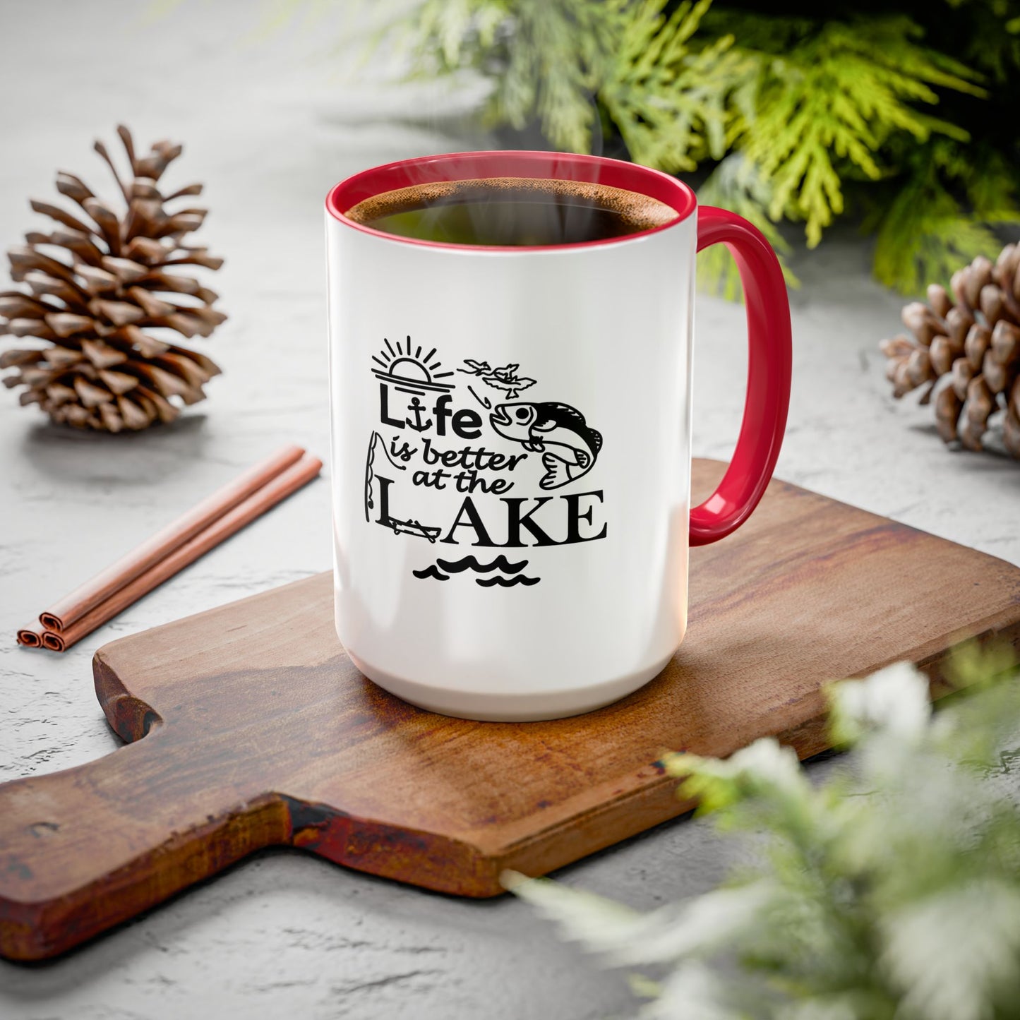 Life Is Better at the Lake Coffee Mug