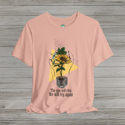 The Sun Will Rise Jersey Short Sleeve Tee