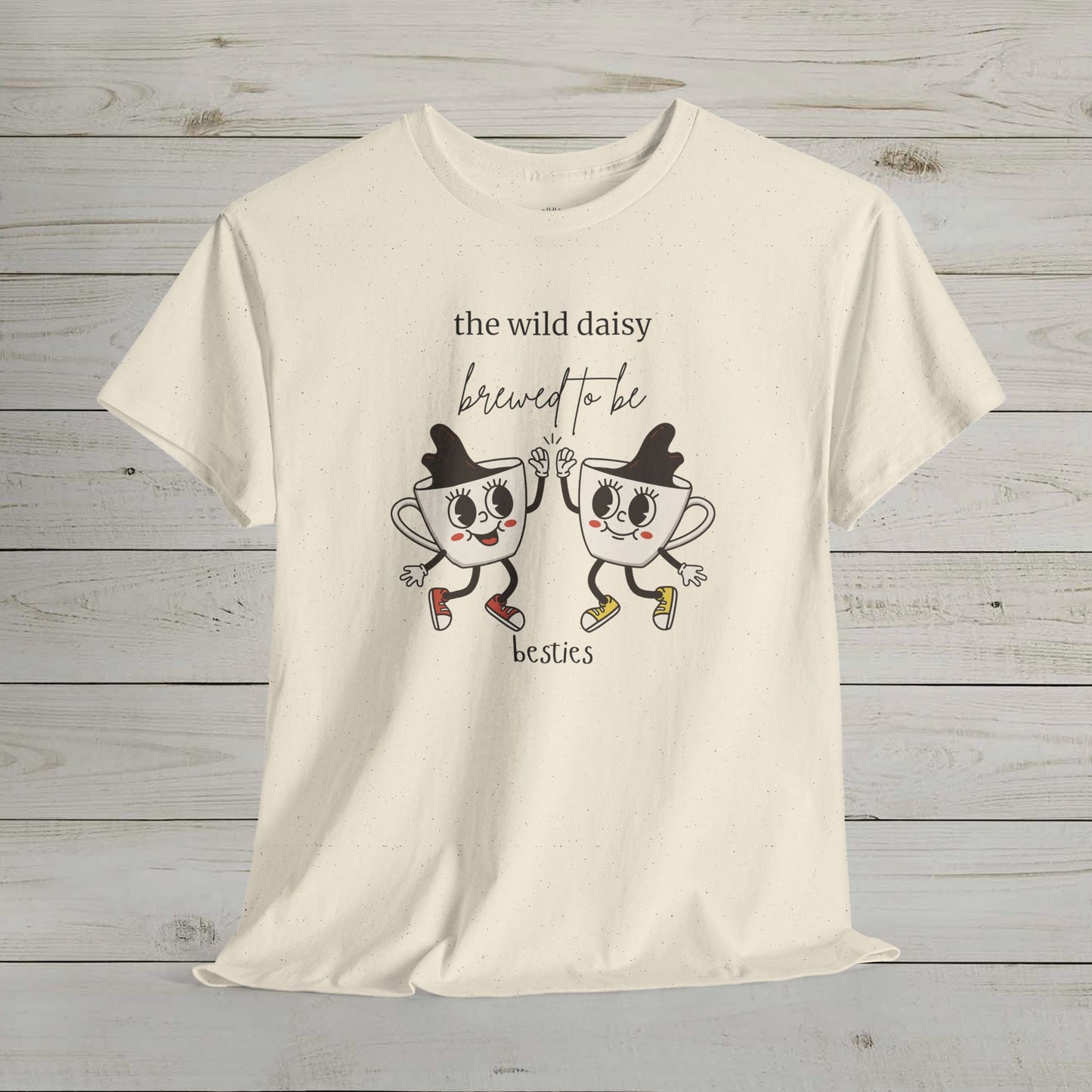 Brewed to be Besties Heavy Cotton Tee