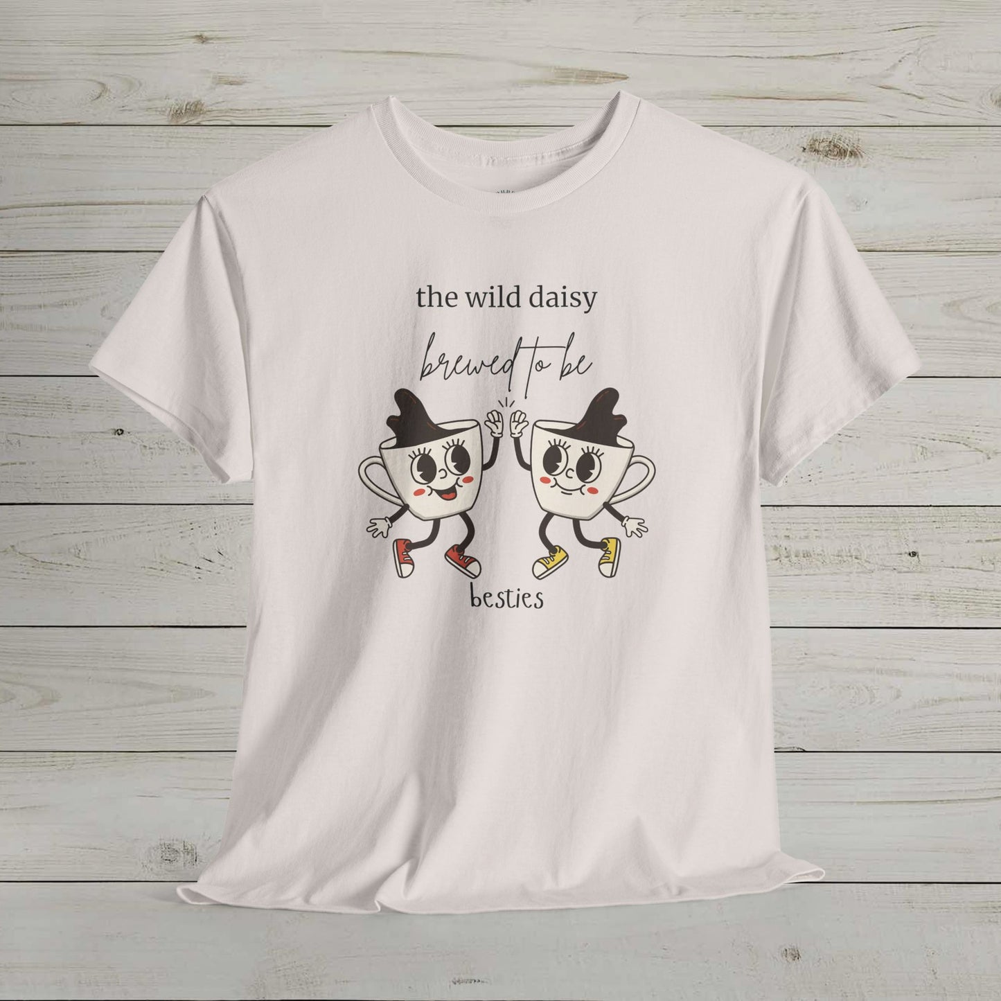 Brewed to be Besties Heavy Cotton Tee