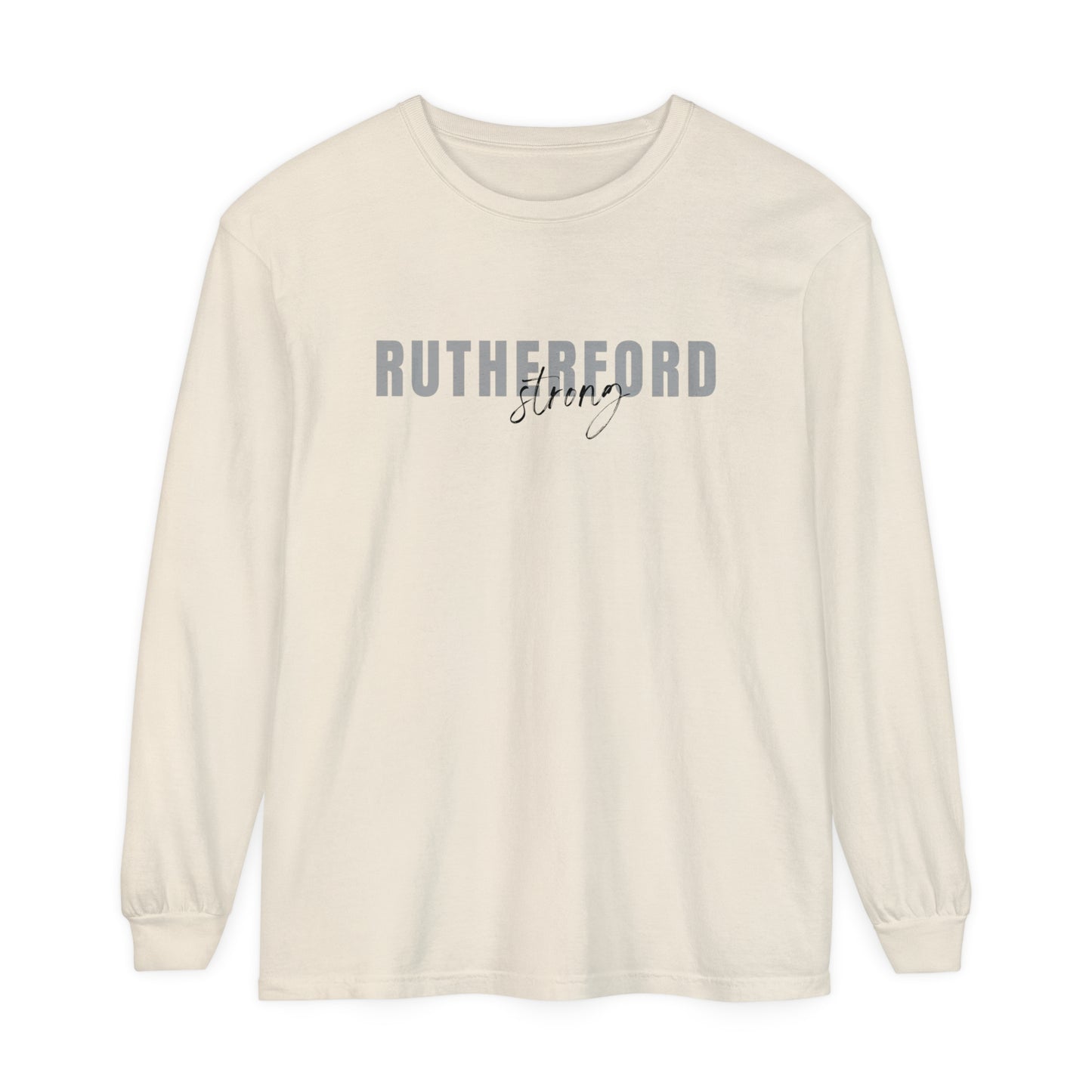 Rutherford Strong Garment-dyed Long Sleeve T-Shirt