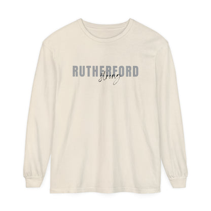 Rutherford Strong Garment-dyed Long Sleeve T-Shirt