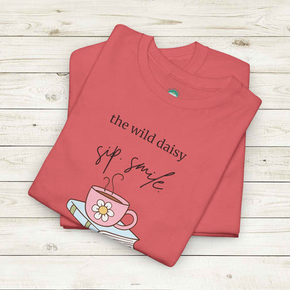 Sip Smile Storytime Heavy Cotton Tee