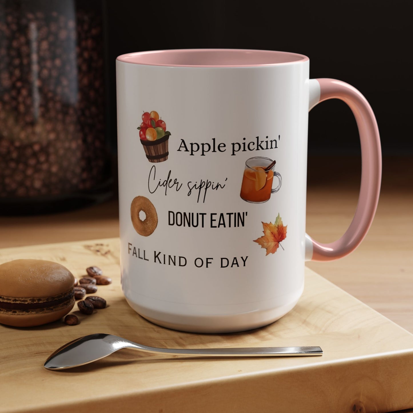 Fall Kind of Day - Accent Coffee Mug (11, 15oz)