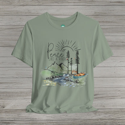 Peace Like a River Jersey Short Sleeve Tee