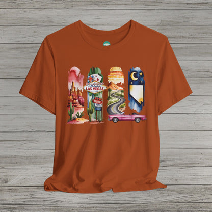 Explore Nevada Bella Canvas Tee