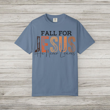 Fall For Jesus Comfort Colors Tee
