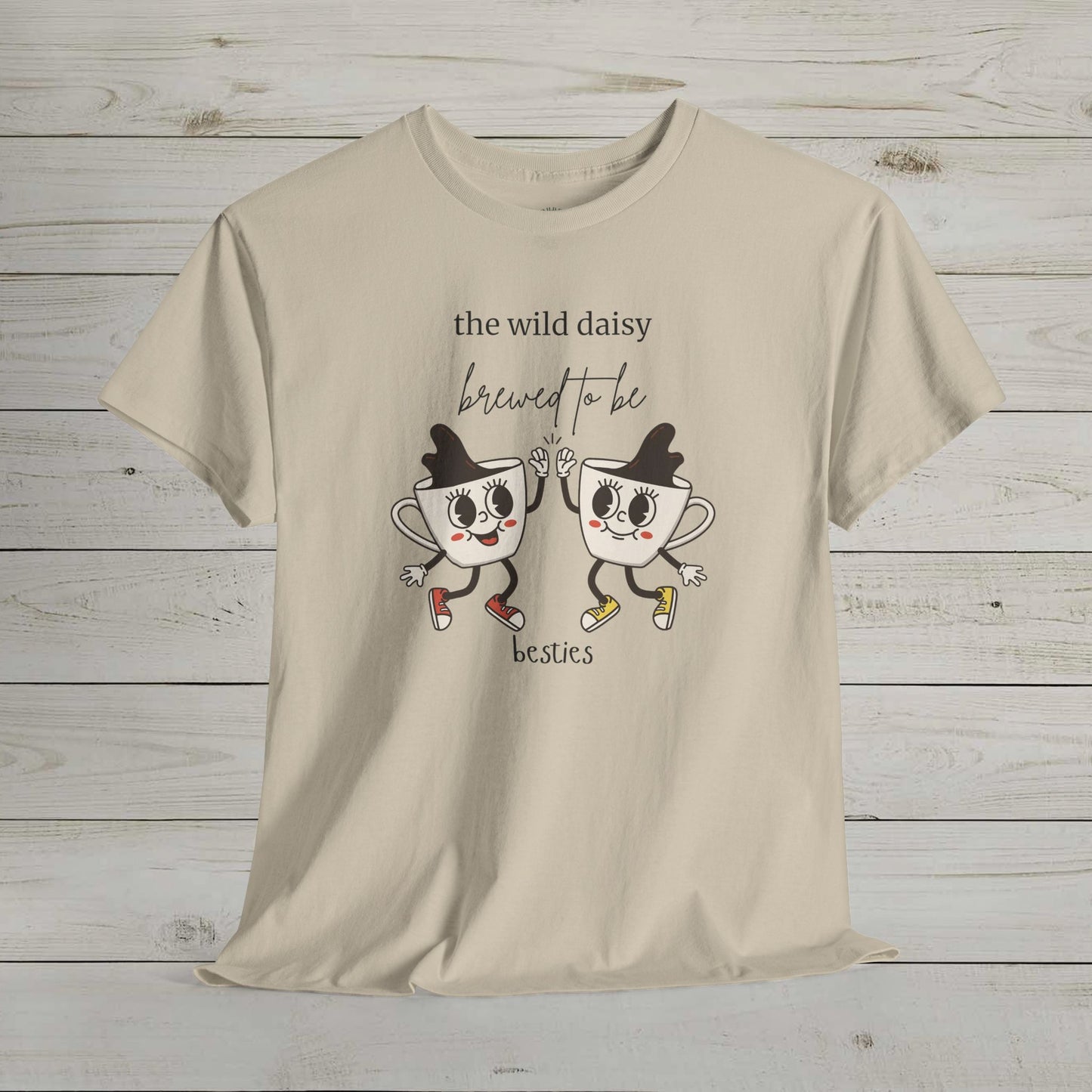 Brewed to be Besties Heavy Cotton Tee