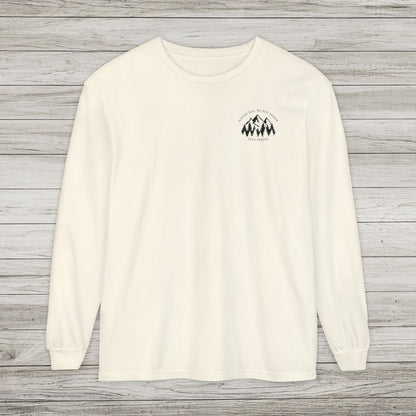 Waters Rise, We Rise Higher Garment-dyed Long Sleeve T-Shirt