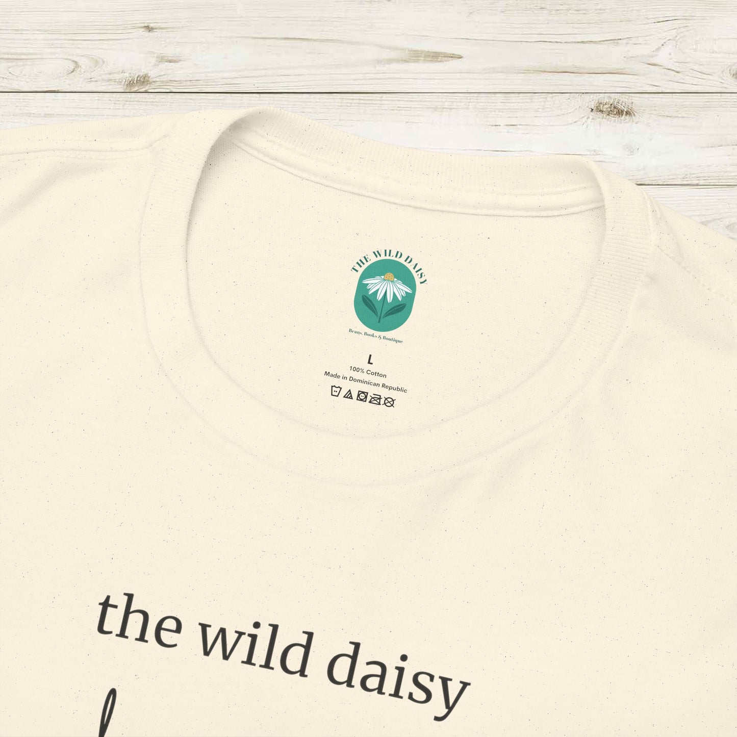 Keep Calm and Daisy On Heavy Cotton Tee