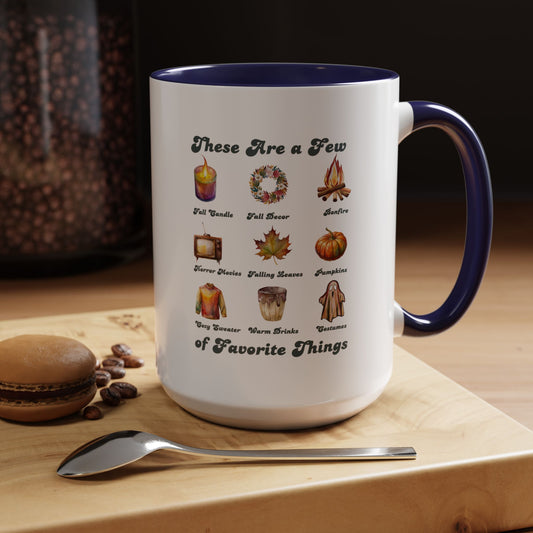 Fall Favorites - Accent Coffee Mug (11, 15oz)