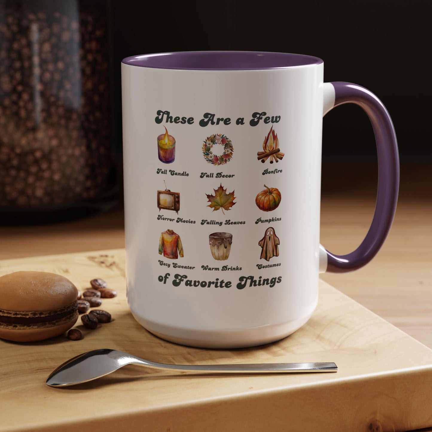 Fall Favorites - Accent Coffee Mug (11, 15oz)