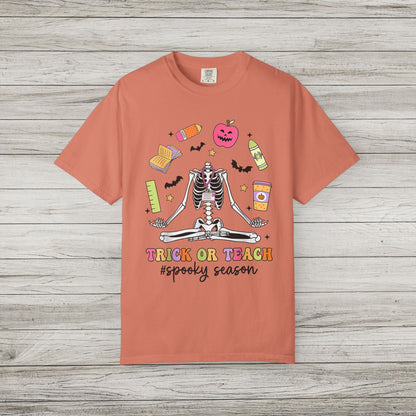Trick or Teach Comfort Colors Tee
