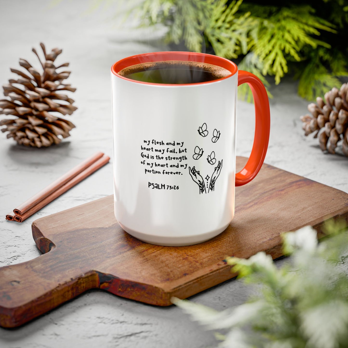 God Is My Portion Forever Coffee Mug