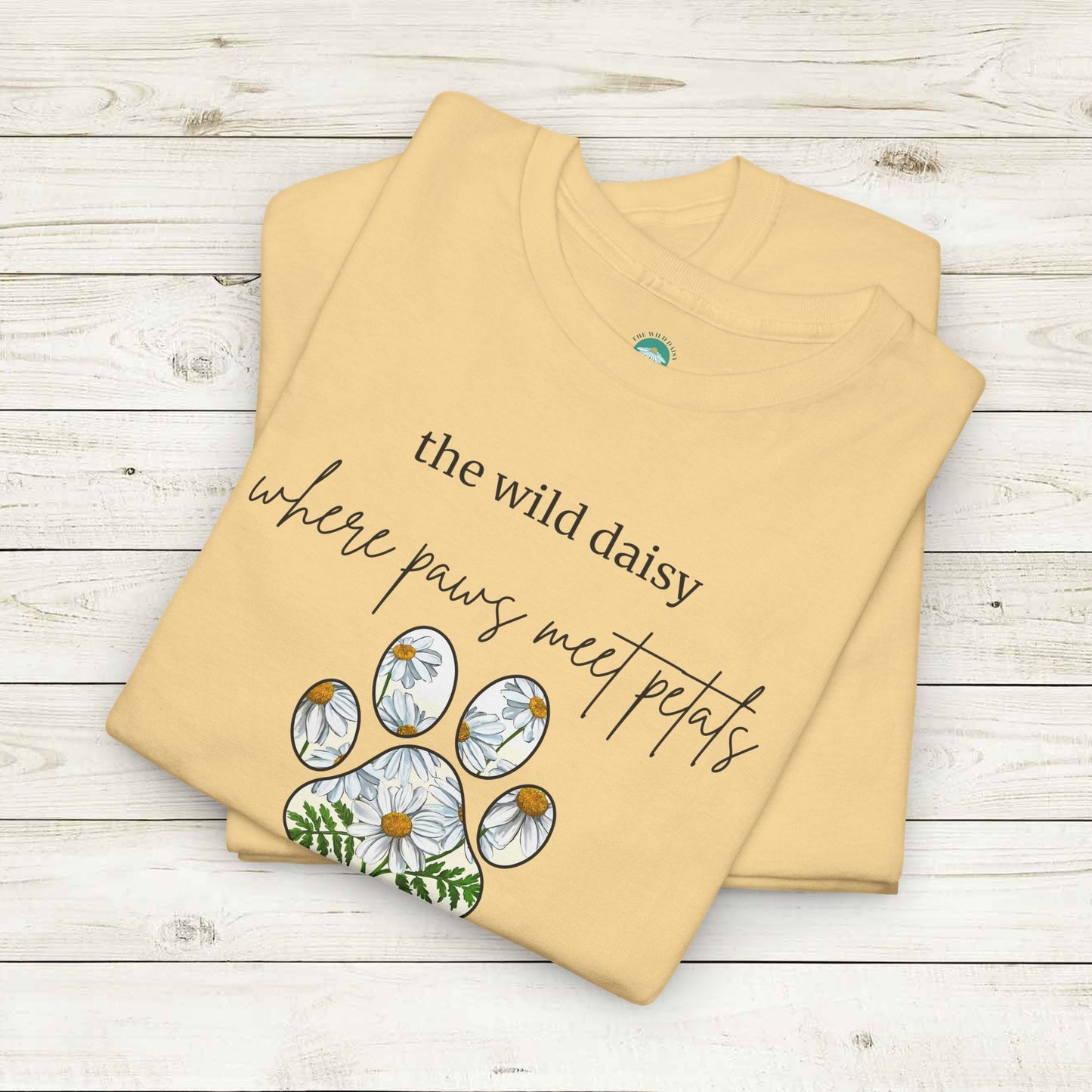 Paws and Petals Heavy Cotton Tee