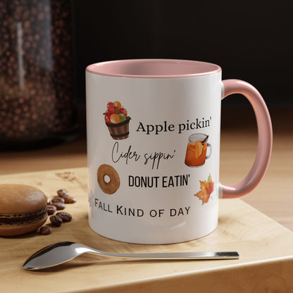 Fall Kind of Day - Accent Coffee Mug (11, 15oz)