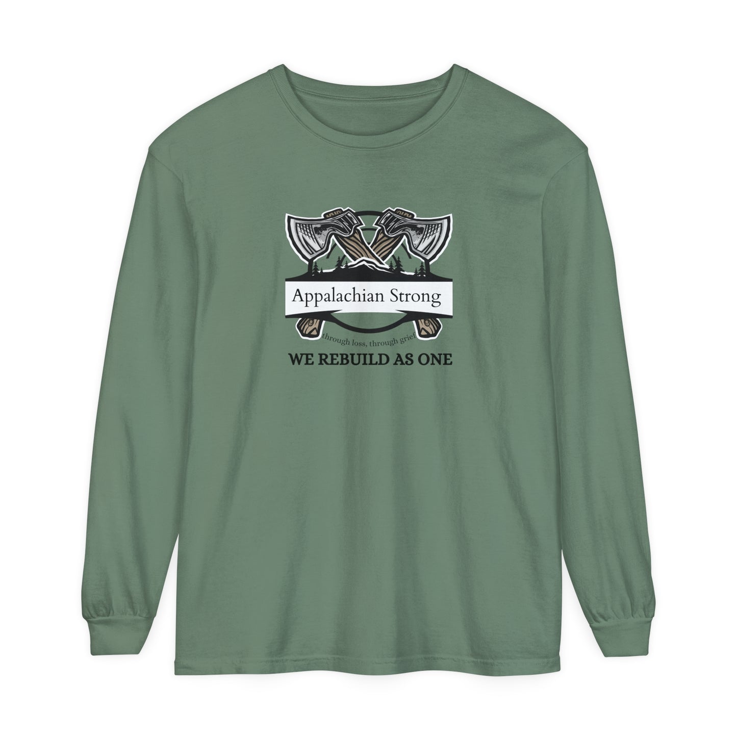 Appalachian Strong Garment-dyed Long Sleeve T-Shirt