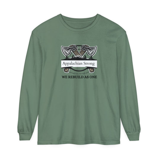 Appalachian Strong Garment-dyed Long Sleeve T-Shirt