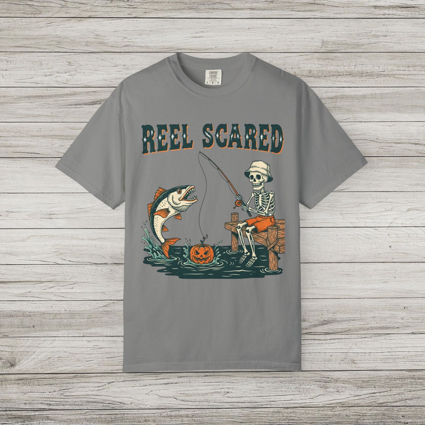 Reel Scared Comfort Colors Tee