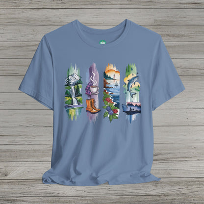 Explore Washington Bella Canvas Short Sleeve Tee