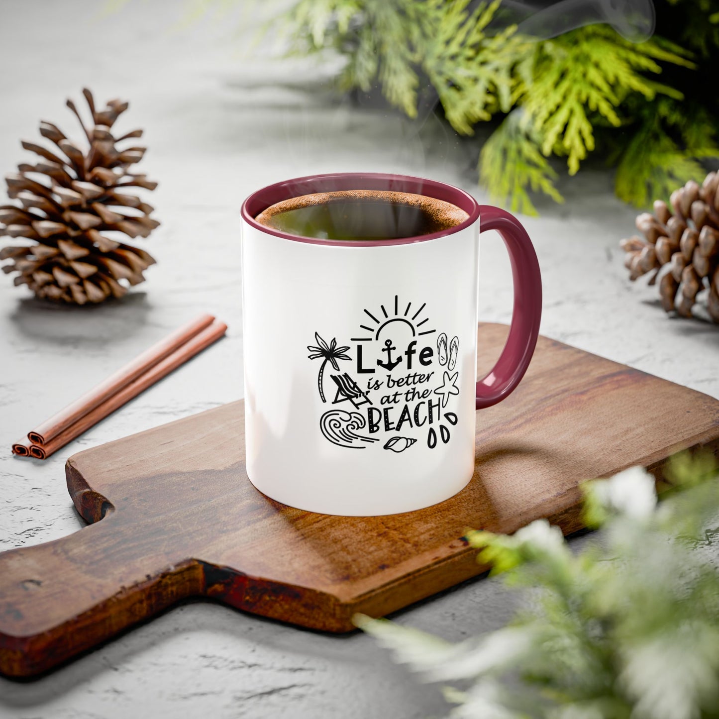 Life Is Better at the Beach Coffee Mug