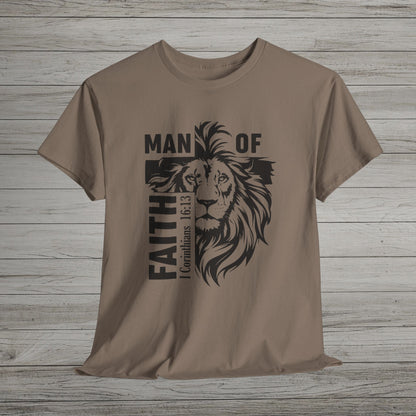 Man of Faith Heavy Cotton Tee