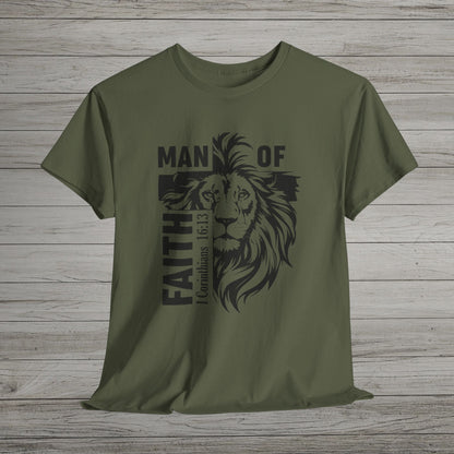 Man of Faith Heavy Cotton Tee