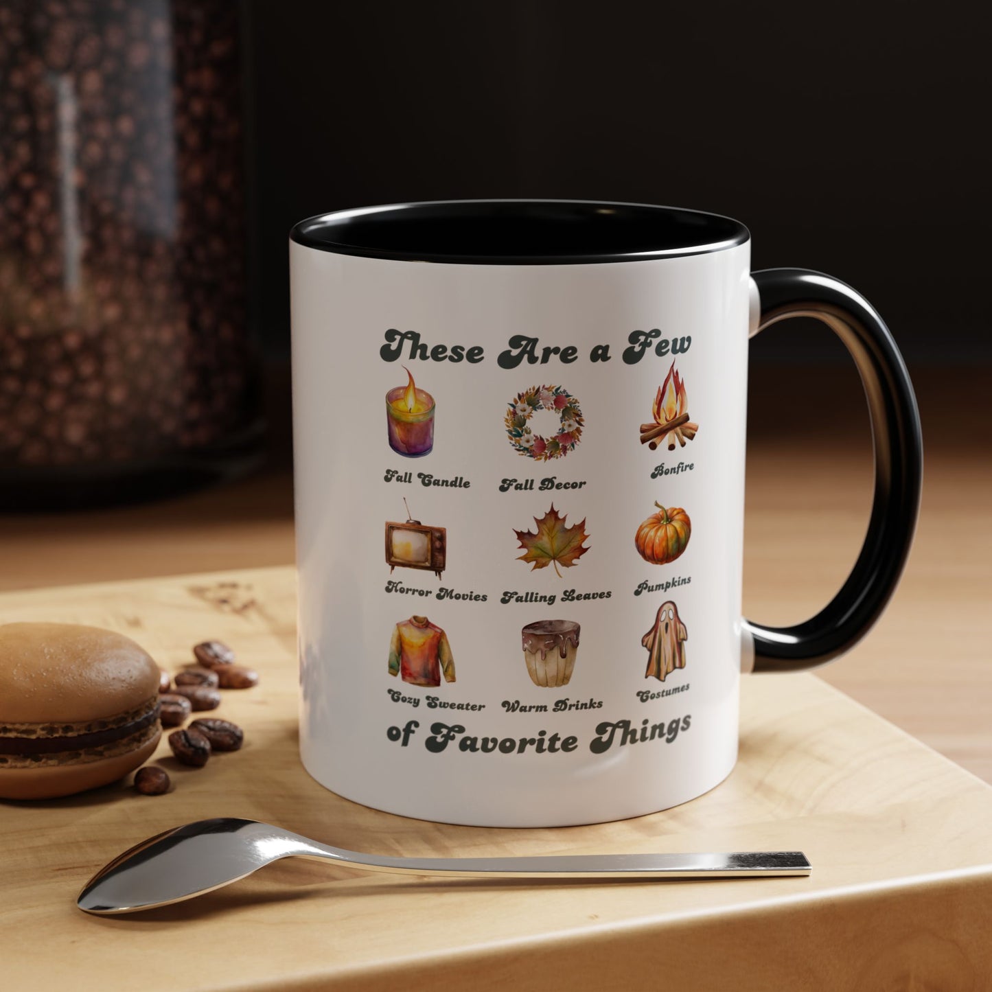 Fall Favorites - Accent Coffee Mug (11, 15oz)