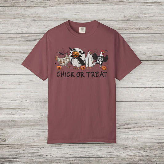 Chick or Treat Comfort Colors Tee