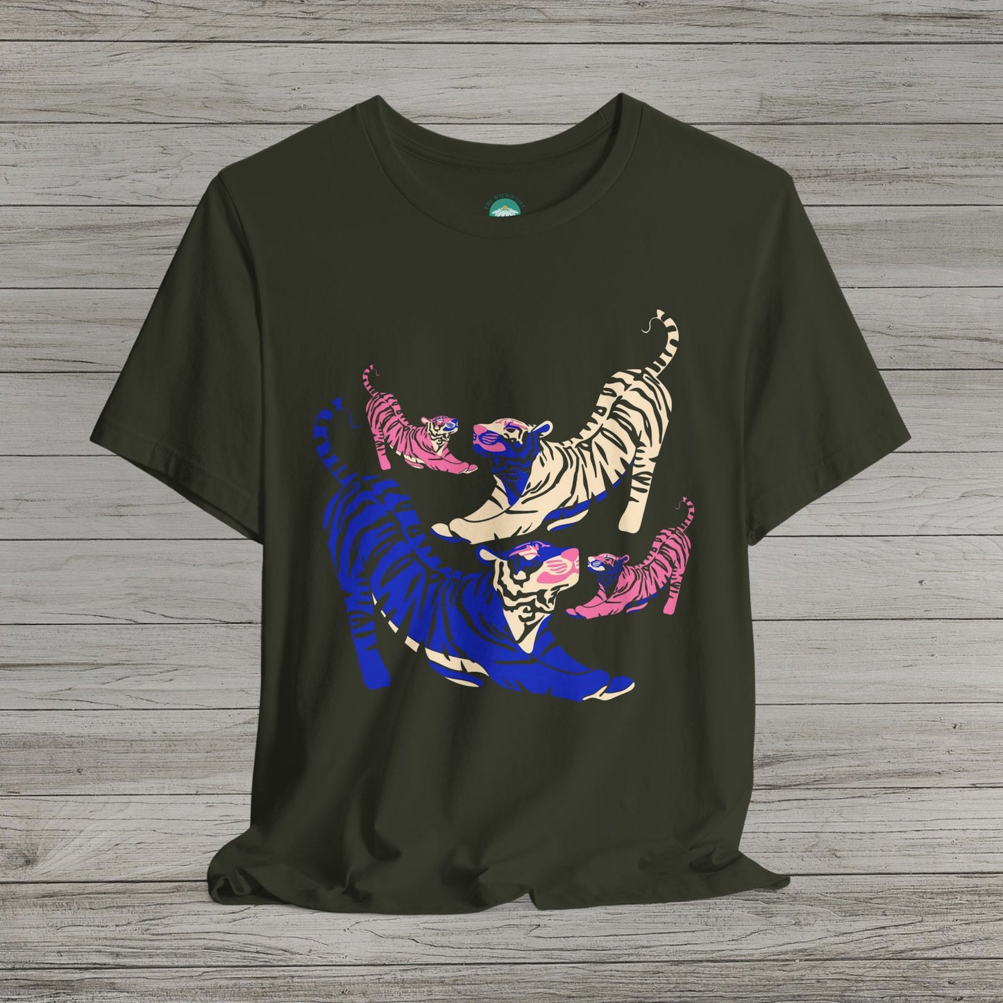 Bowing Tigers Jersey Short Sleeve Tee