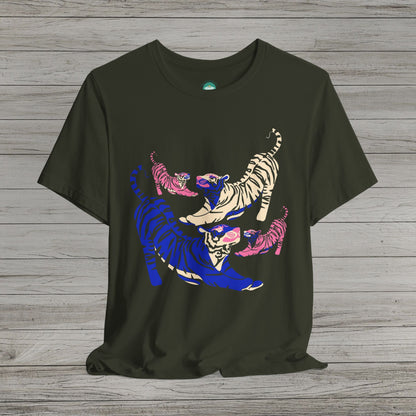 Bowing Tigers Jersey Short Sleeve Tee