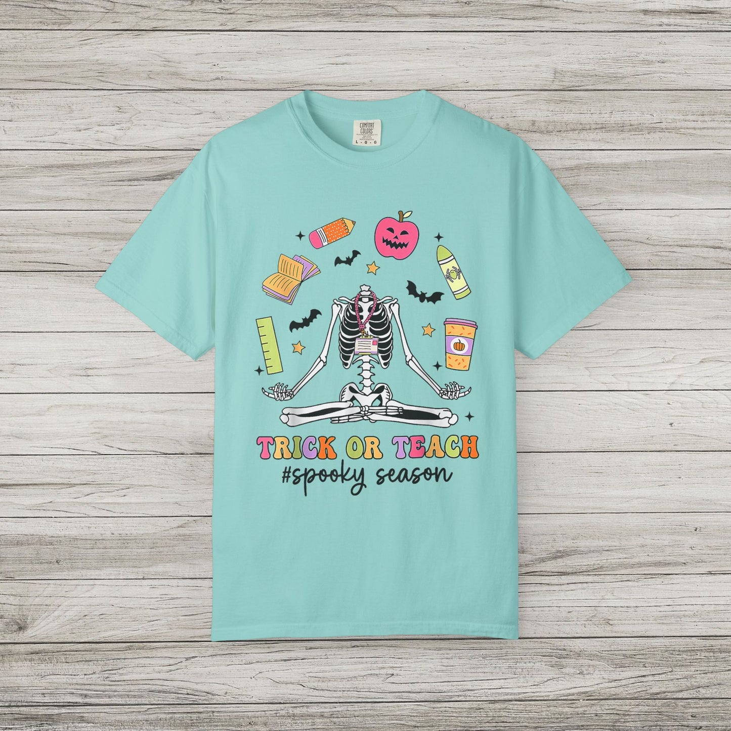 Trick or Teach Comfort Colors Tee