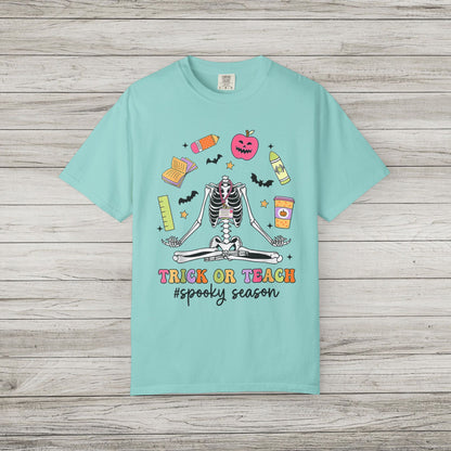 Trick or Teach Comfort Colors Tee