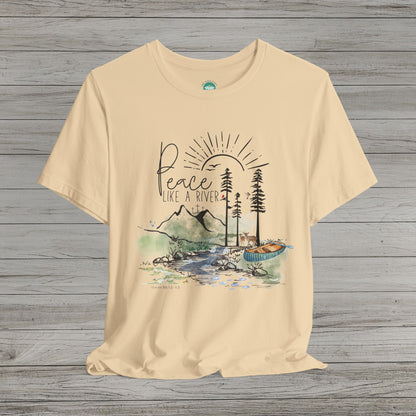 Peace Like a River Jersey Short Sleeve Tee