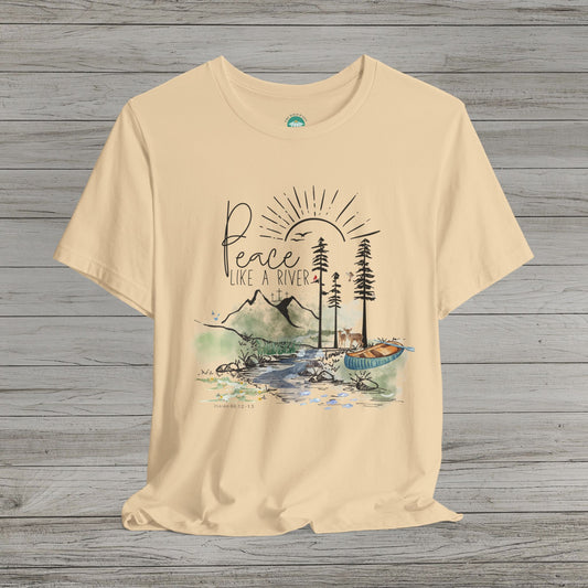 Peace Like a River Jersey Short Sleeve Tee