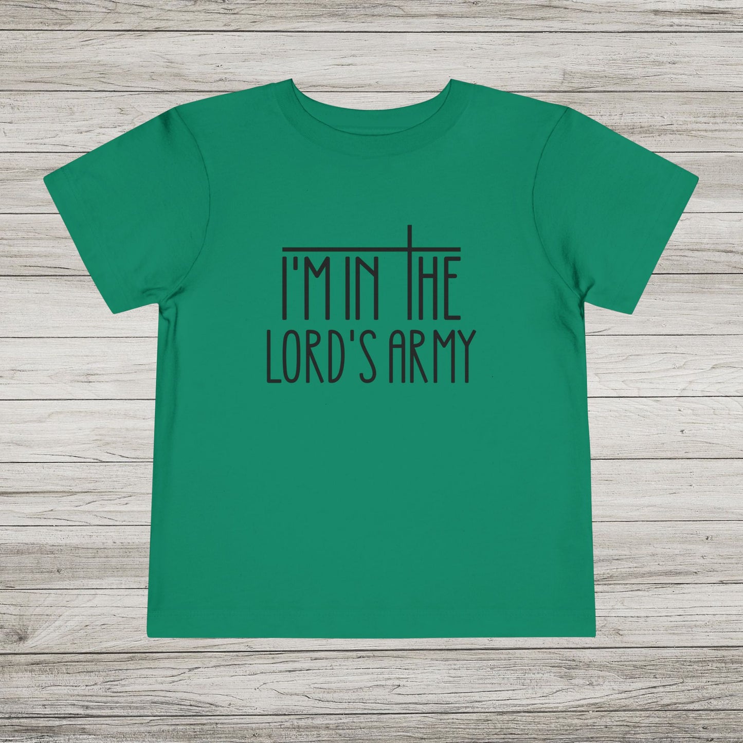 I'm in the Lord's Army Bella Canvas Toddler Tee